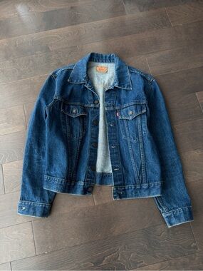 Vintage Levi's Dark Blue Denim Jacket